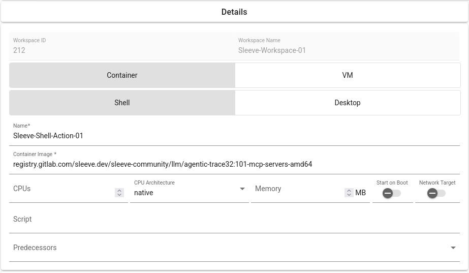 img: Initialization field example