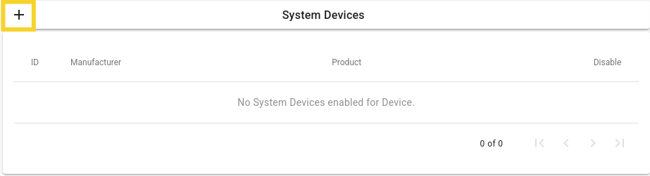 img: Device add button