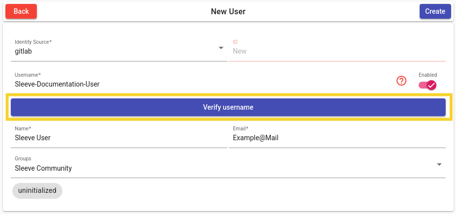 img: Username search